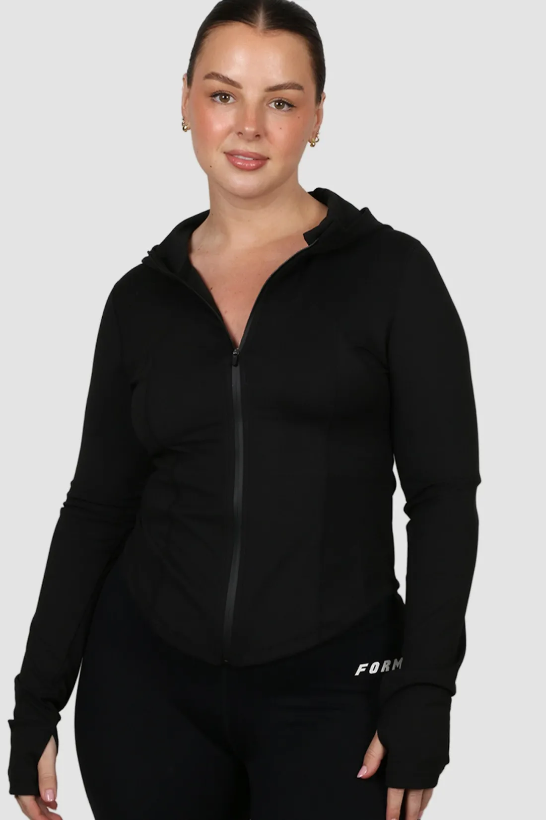 active_jacket_black_2.webp Fayt Tops | Activewear | ACTIVE JACKET BLACK