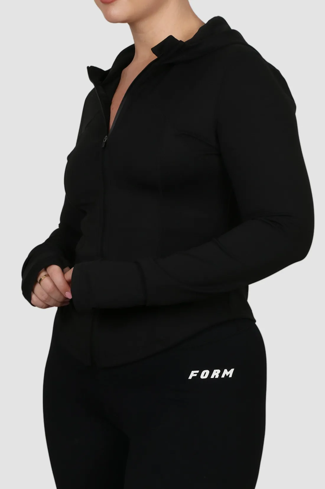 active_jacket_black_4.webp Fayt Tops | Activewear | ACTIVE JACKET BLACK