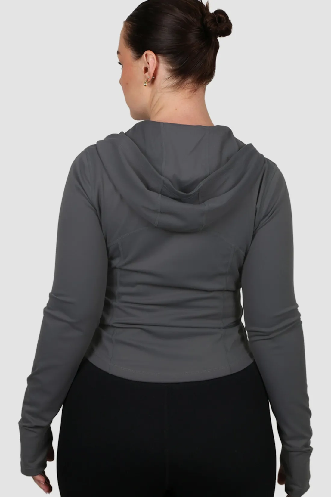 active_jacket_grey_3.webp Fayt Tops | Activewear | ACTIVE JACKET GREY