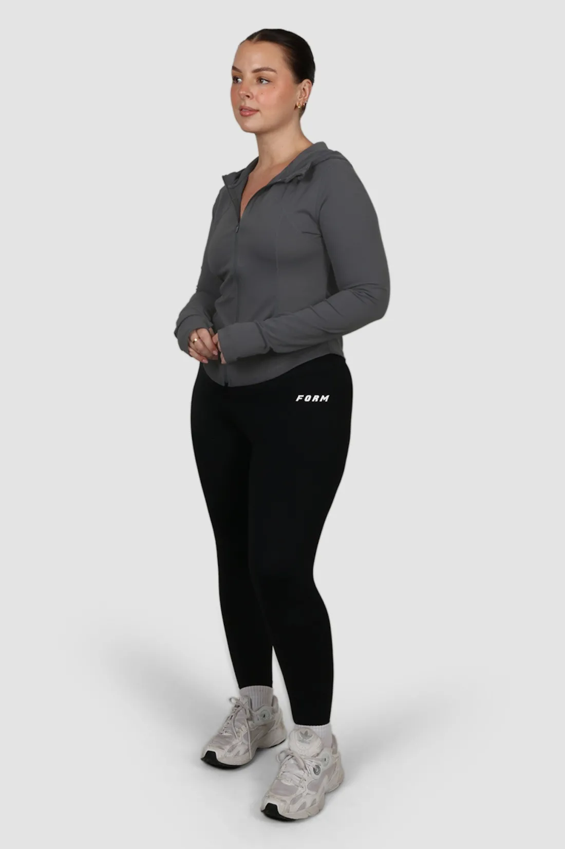 active_jacket_grey_4.webp Fayt Tops | Activewear | ACTIVE JACKET GREY