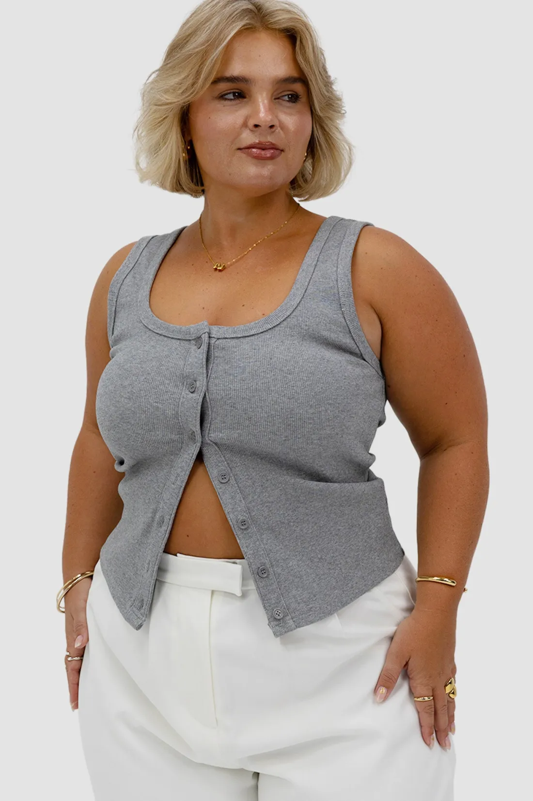 becker_top_grey_marle_5.webp Fayt Tops | BECKER TOP GREY MARLE