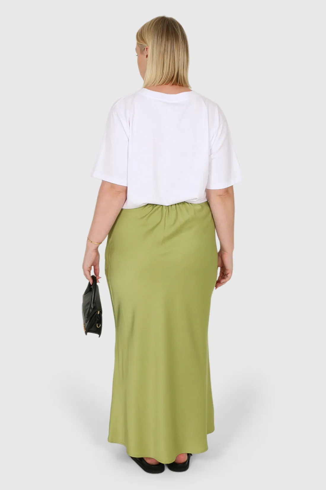 bianca_midi_skirt_kiwi_5.webp Fayt Skirts | BIANCA MIDI SKIRT KIWI