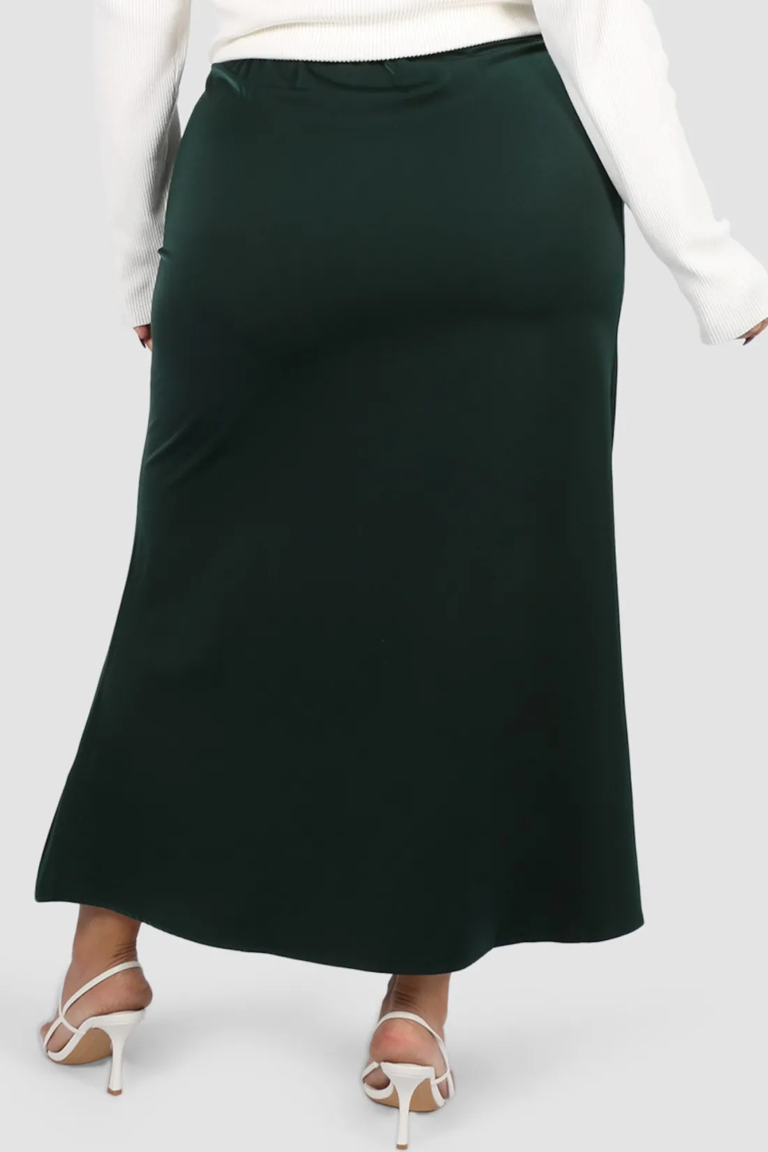 bianca_slip_midi_skirt_deep_green_4.webp Fayt Skirts | BIANCA SLIP MIDI SKIRT DEEP GREEN