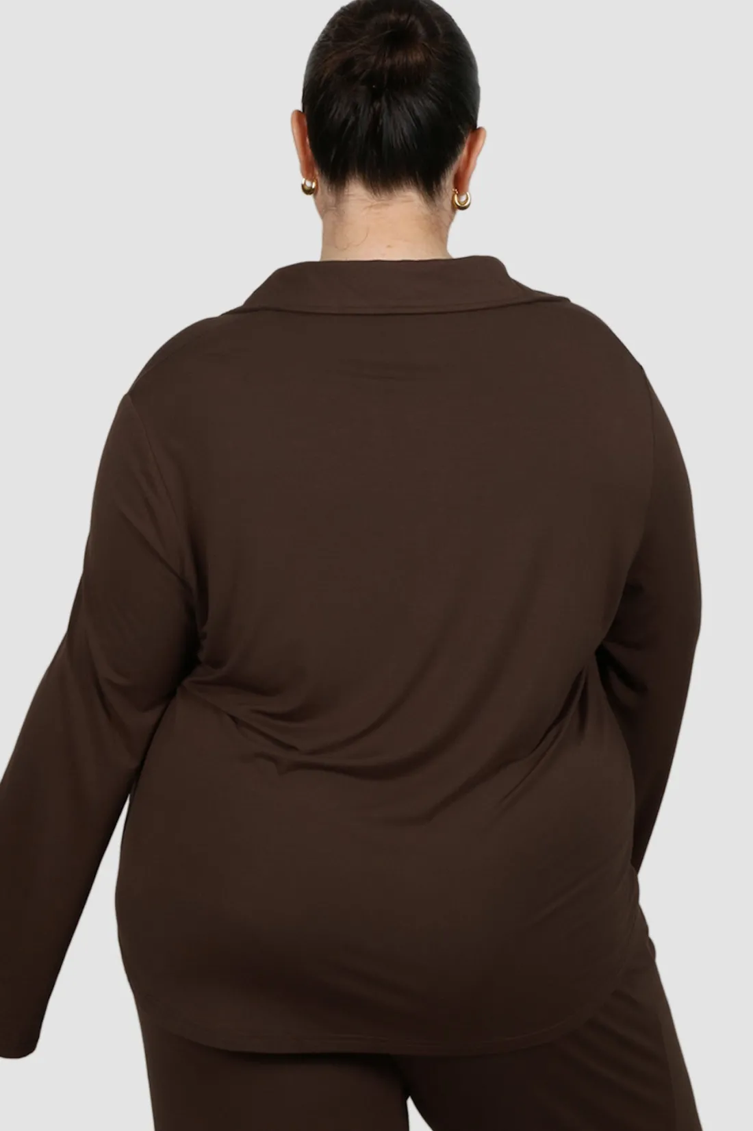 buttery_sleep_top_ls_espresso_2.webp Fayt Tops | Sets | BUTTERY SLEEP TOP L/S ESPRESSO