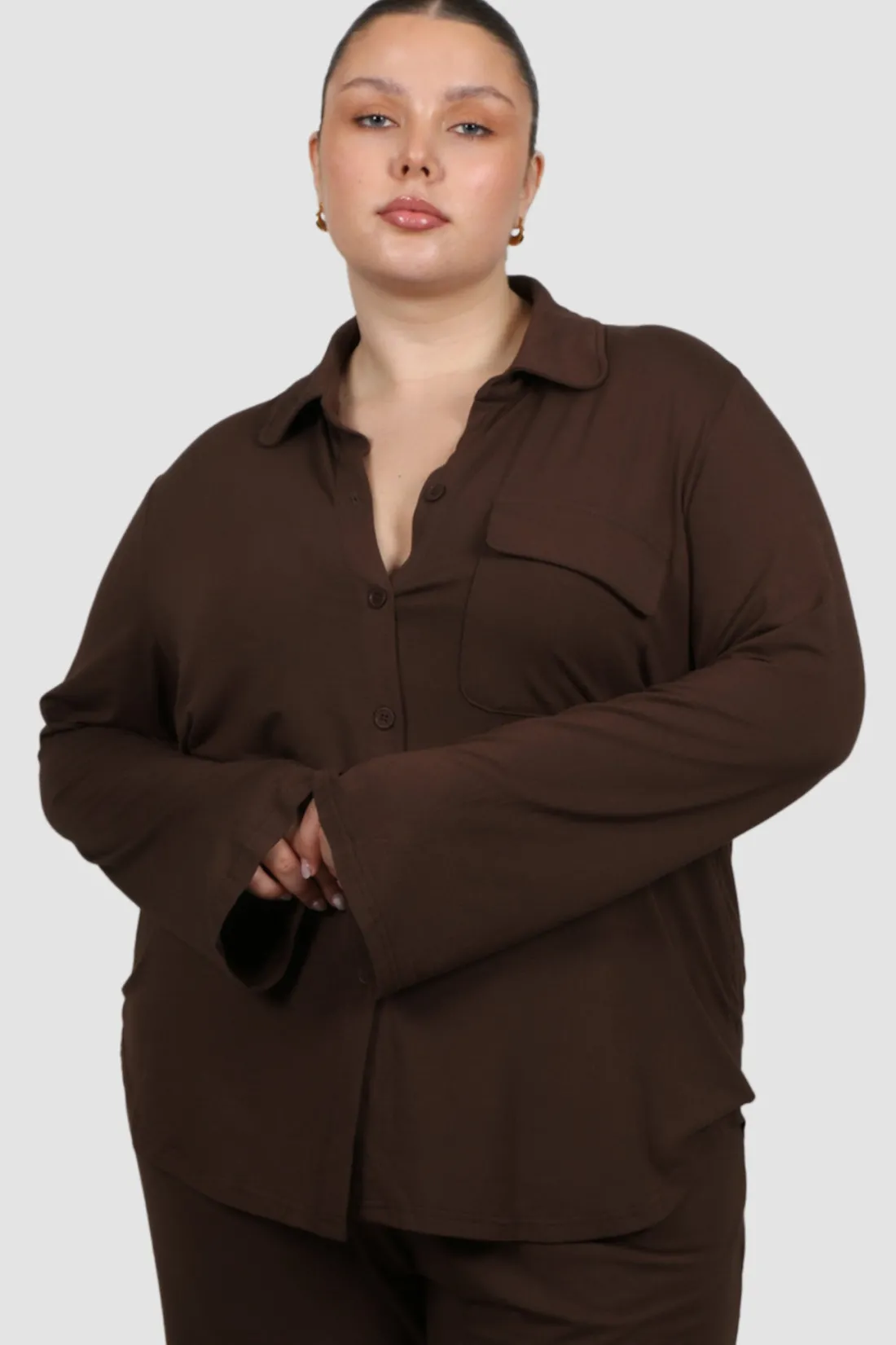 buttery_sleep_top_ls_espresso_3.webp Fayt Tops | Sets | BUTTERY SLEEP TOP L/S ESPRESSO