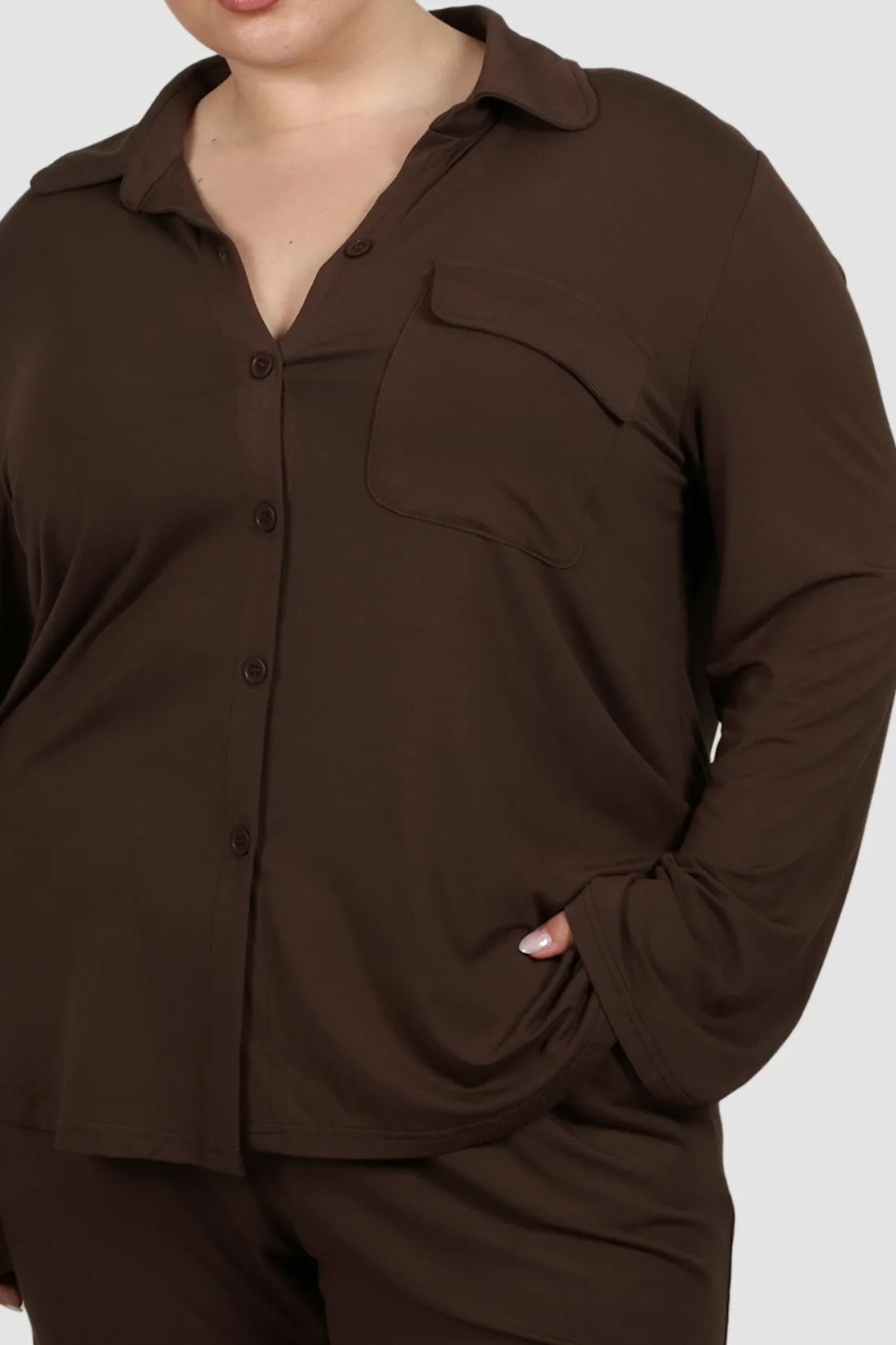 buttery_sleep_top_ls_espresso_5.webp Fayt Tops | Sets | BUTTERY SLEEP TOP L/S ESPRESSO