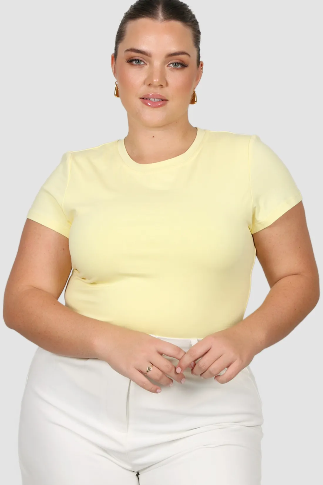 buttery_tee_lemon_5.webp Fayt Tops | BUTTERY TEE LEMON