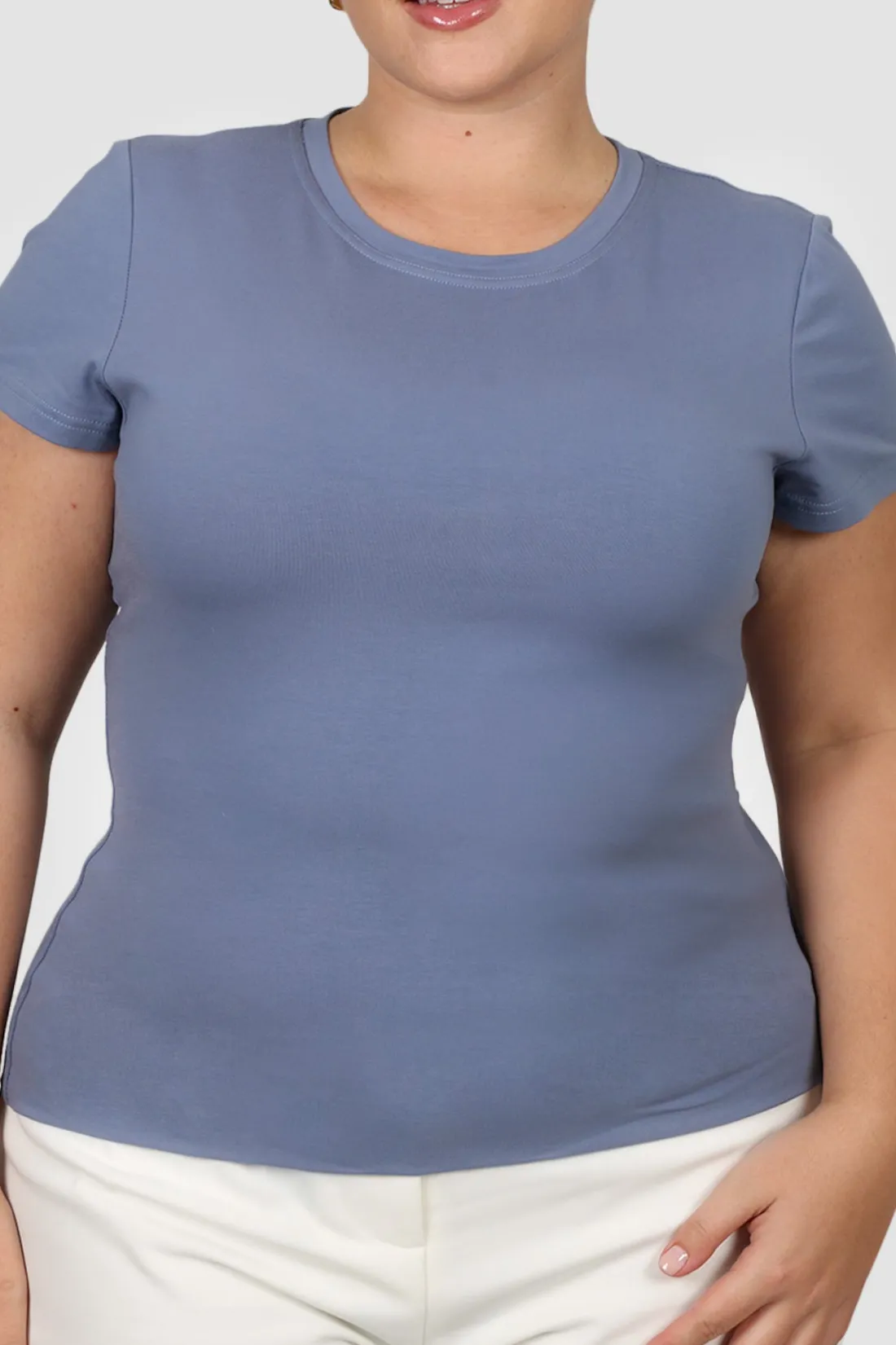 buttery_tee_steel_blue_3.webp Fayt Tops | BUTTERY TEE STEEL BLUE