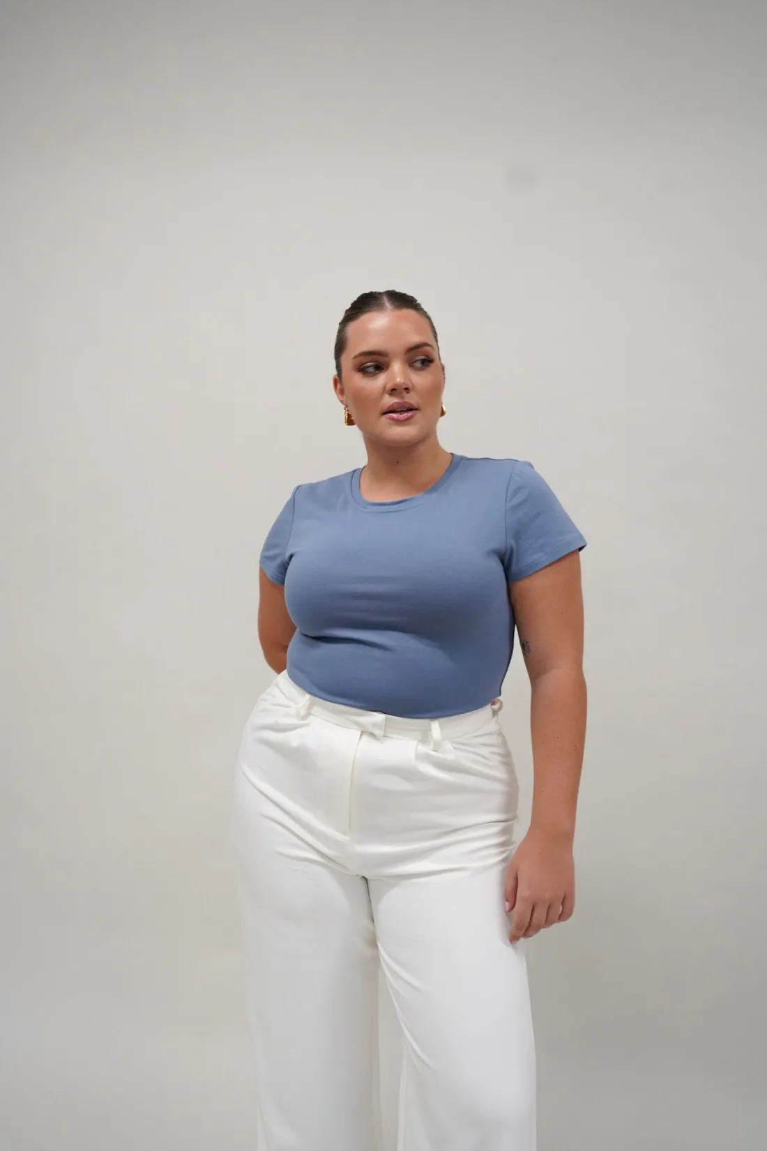 buttery_tee_steel_blue_5.webp Fayt Tops | BUTTERY TEE STEEL BLUE