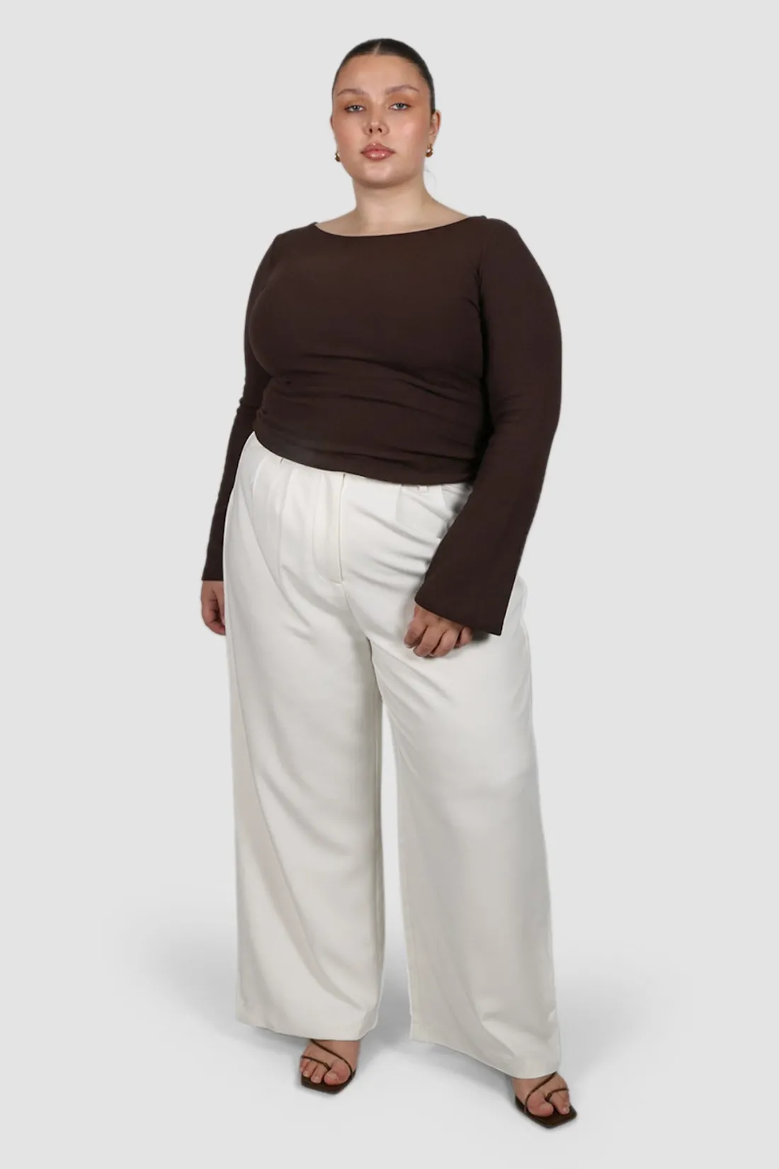 dakota_ribbed_top_espresso_4.webp Fayt Tops | Jackets, Knits & Coats | DAKOTA RIBBED TOP ESPRESSO