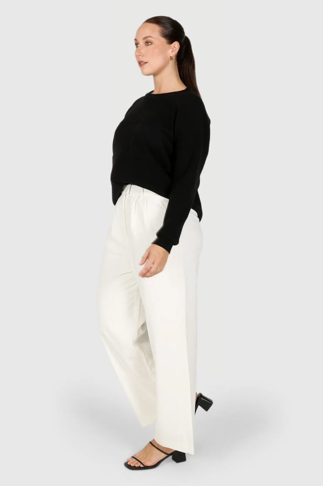 fayt_knit_sweater_black_3.webp Fayt Tops | Sweaters & Knits | KNIT SWEATER BLACK