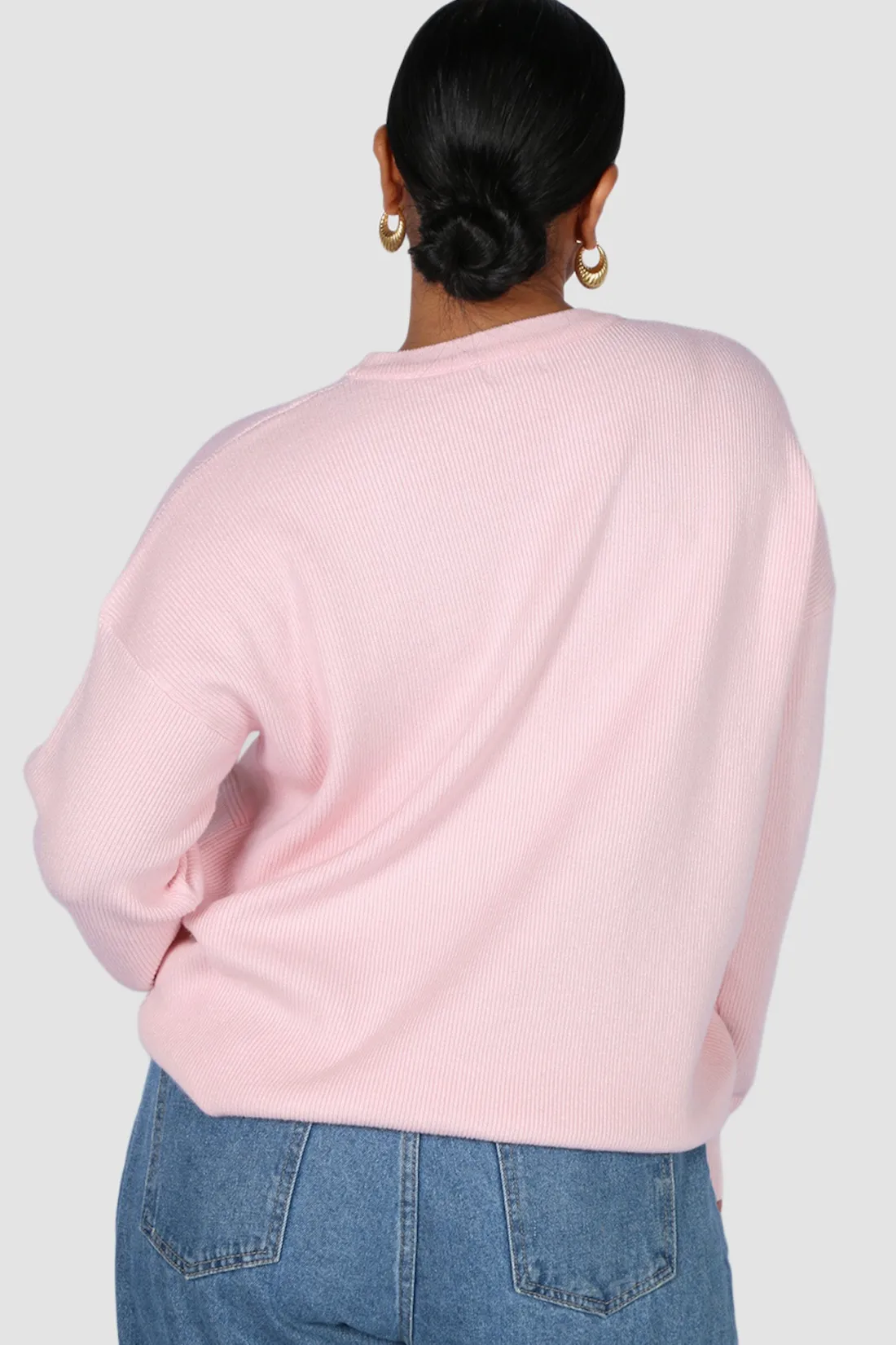 fayt_knit_sweater_pink_4.webp Fayt Tops | Sweaters & Knits | KNIT SWEATER PINK