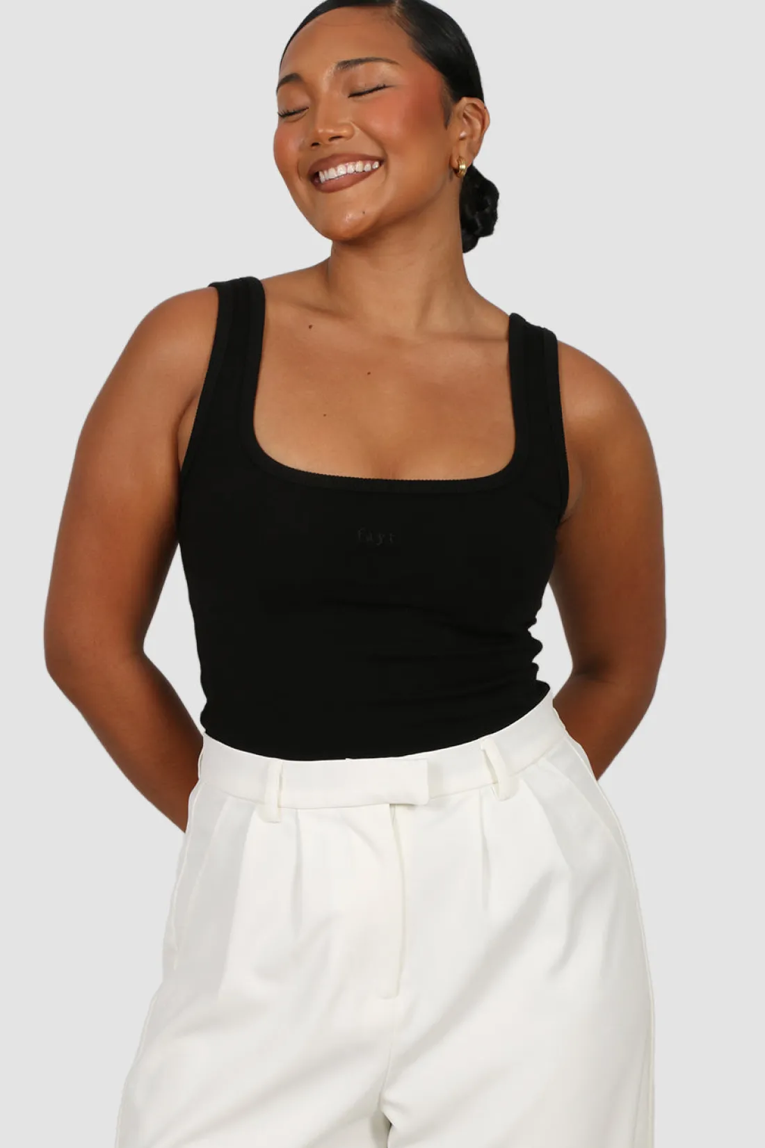 fayt_logo_tank_blackout_10.webp Fayt Tops | Activewear | LOGO TANK BLACKOUT