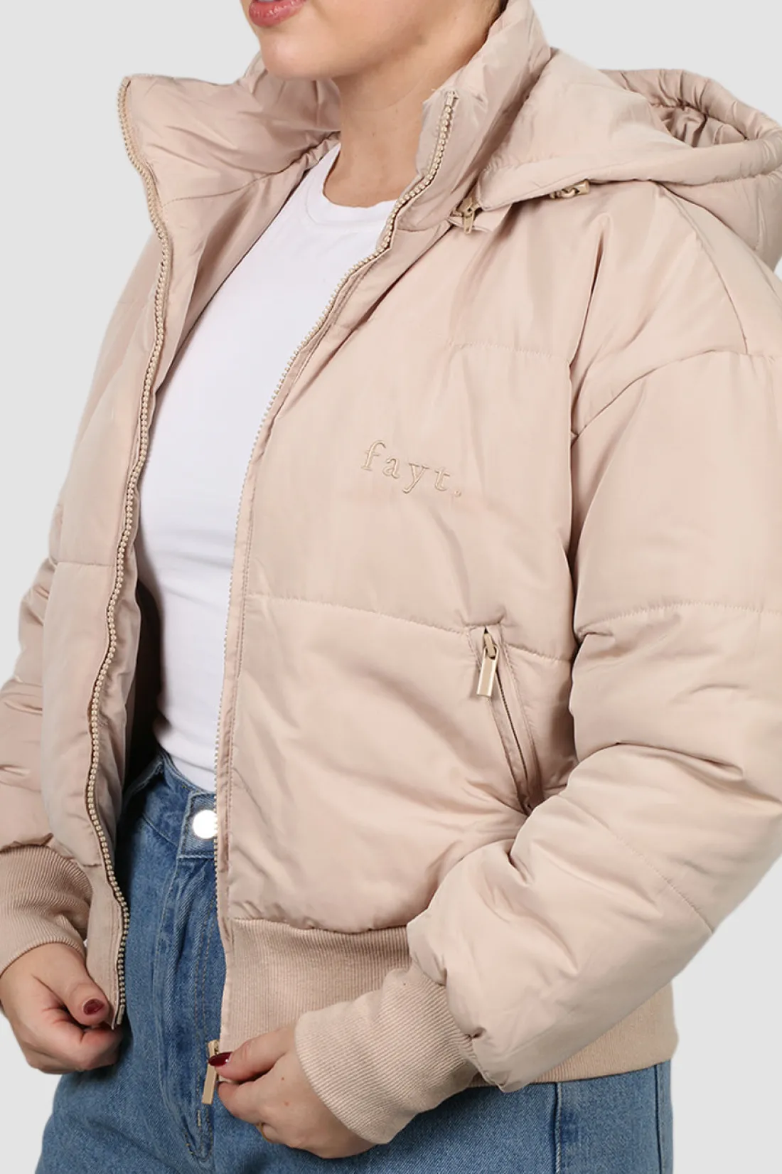 fayt_puffer_jacket_neutral_3.webp Fayt Activewear | Activewear | PUFFER JACKET NEUTRAL