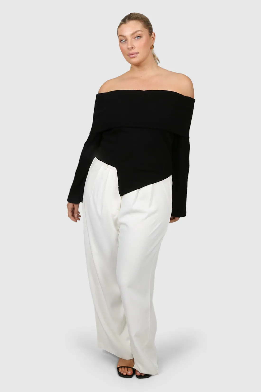 kendall_knit_top_black_2.webp Fayt Tops | Jackets, Knits & Coats | KENDALL KNIT TOP BLACK