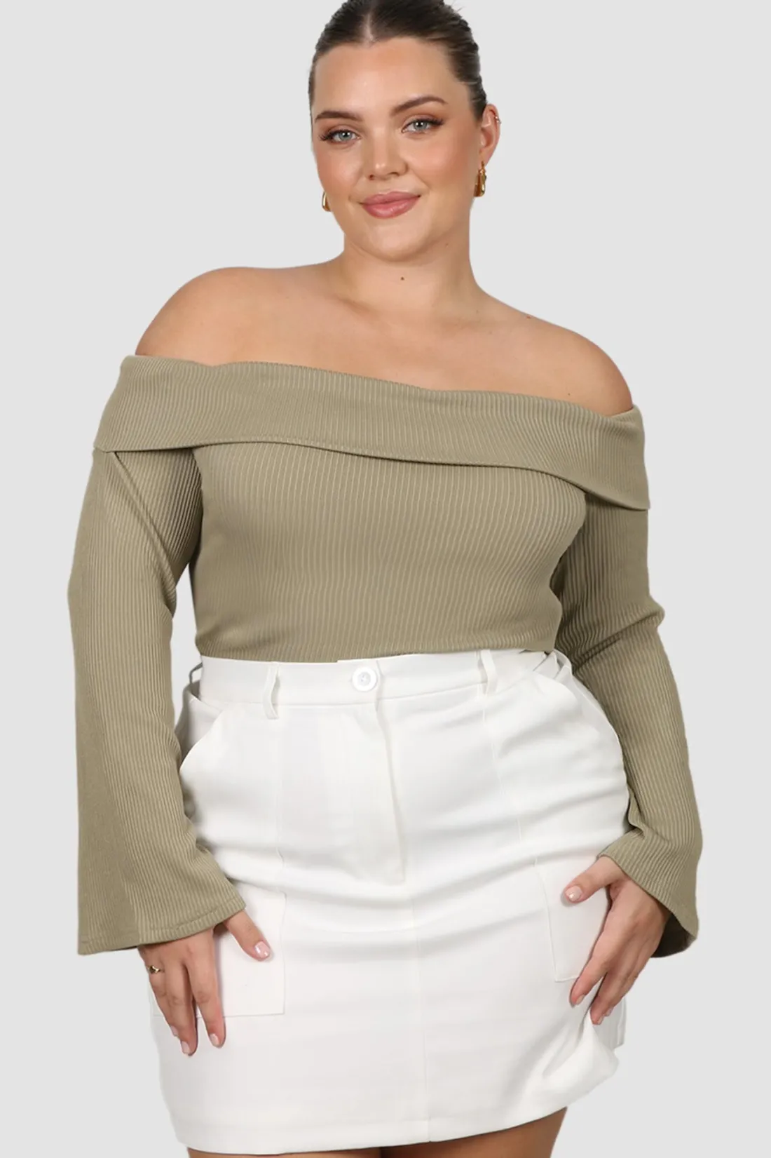 Fayt Tops | LOWEN TOP KHAKI