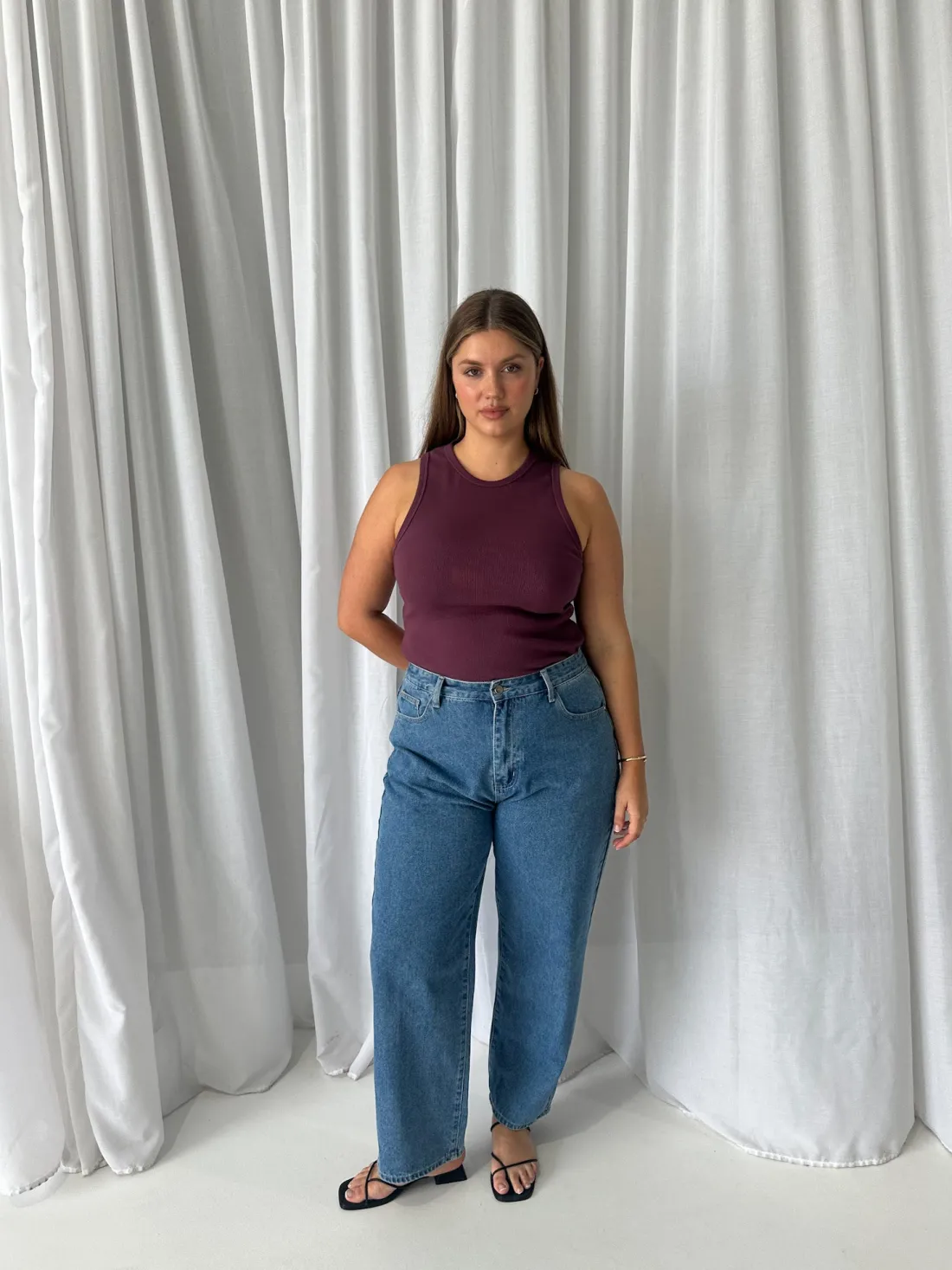 Fayt Tops | MALIBU TOP PLUM