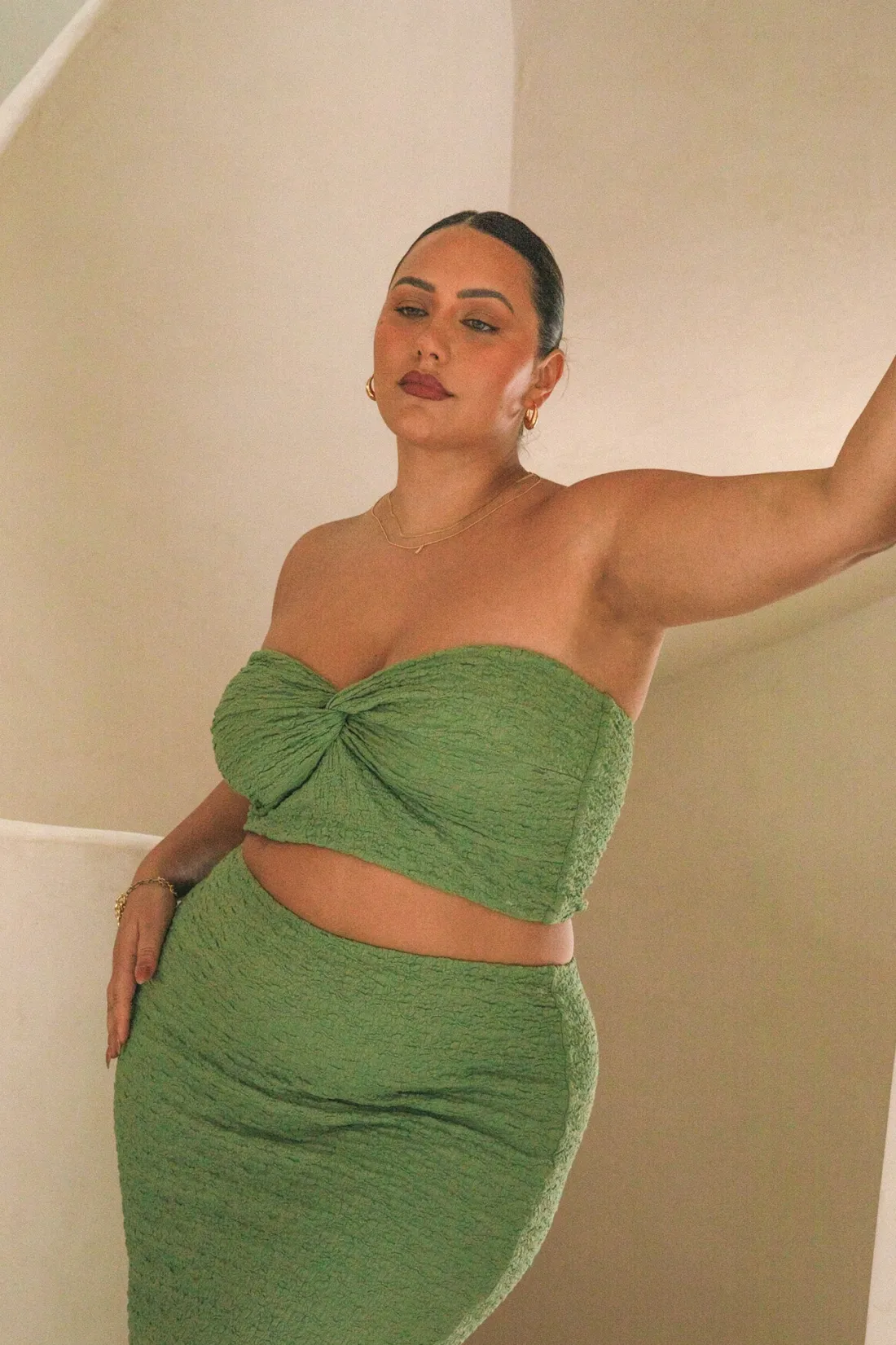 Fayt Tops | OPAL TWIST TOP SAGE