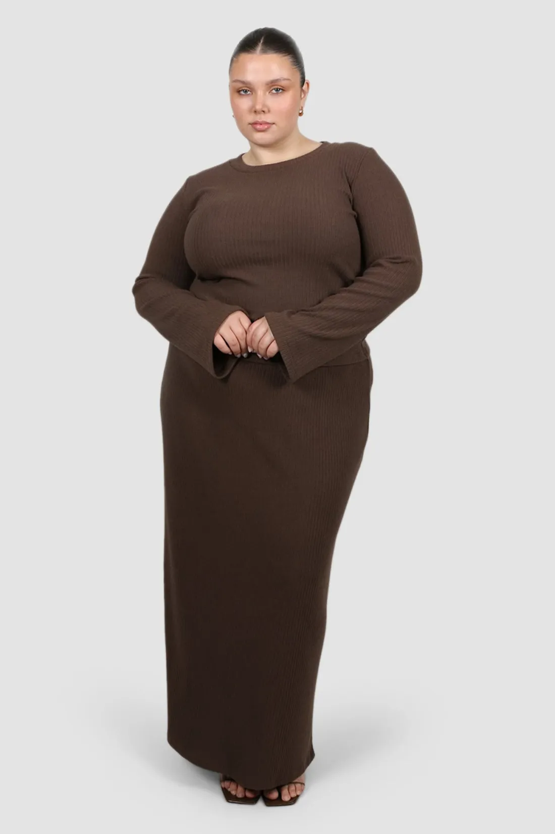 petra_skirt_cocoa_6.webp Fayt Skirts | Sets | PETRA SKIRT COCOA