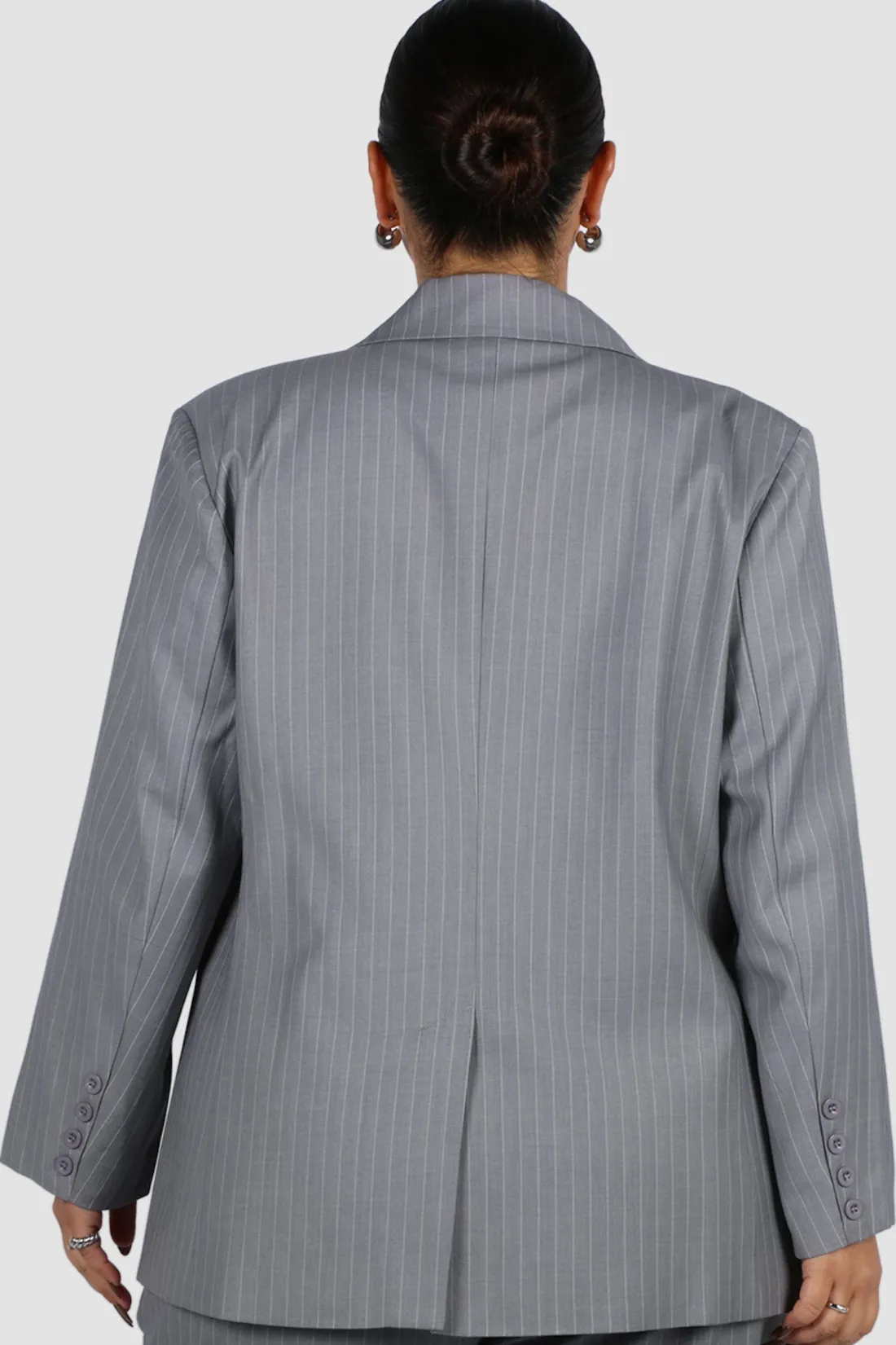 porscha_blazer_light_grey_pinstripe_7.webp Fayt Tops | Jackets, Knits & Coats | PORSCHA BLAZER LIGHT GREY PINSTRIPE