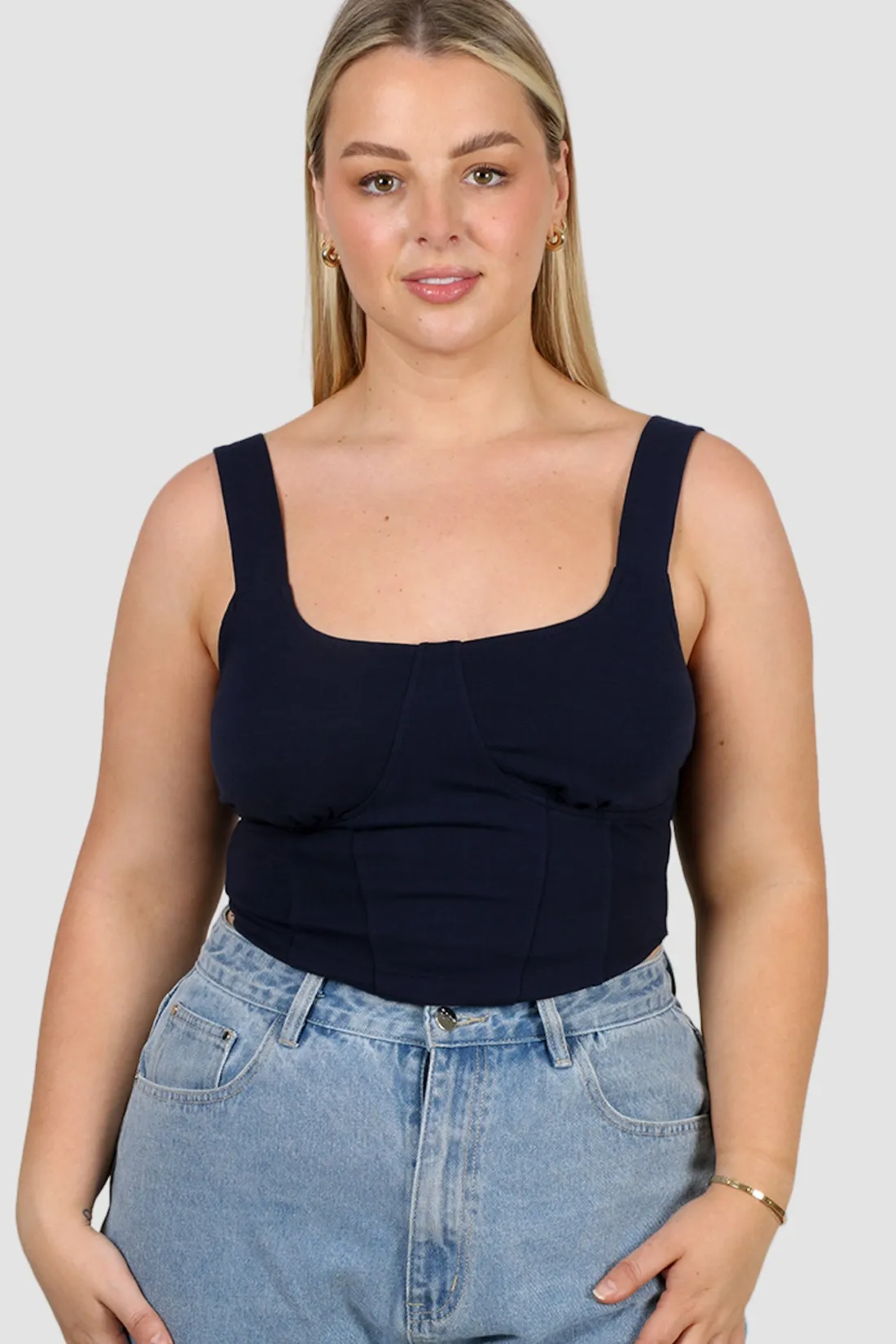 Fayt Tops | RATA TOP NAVY