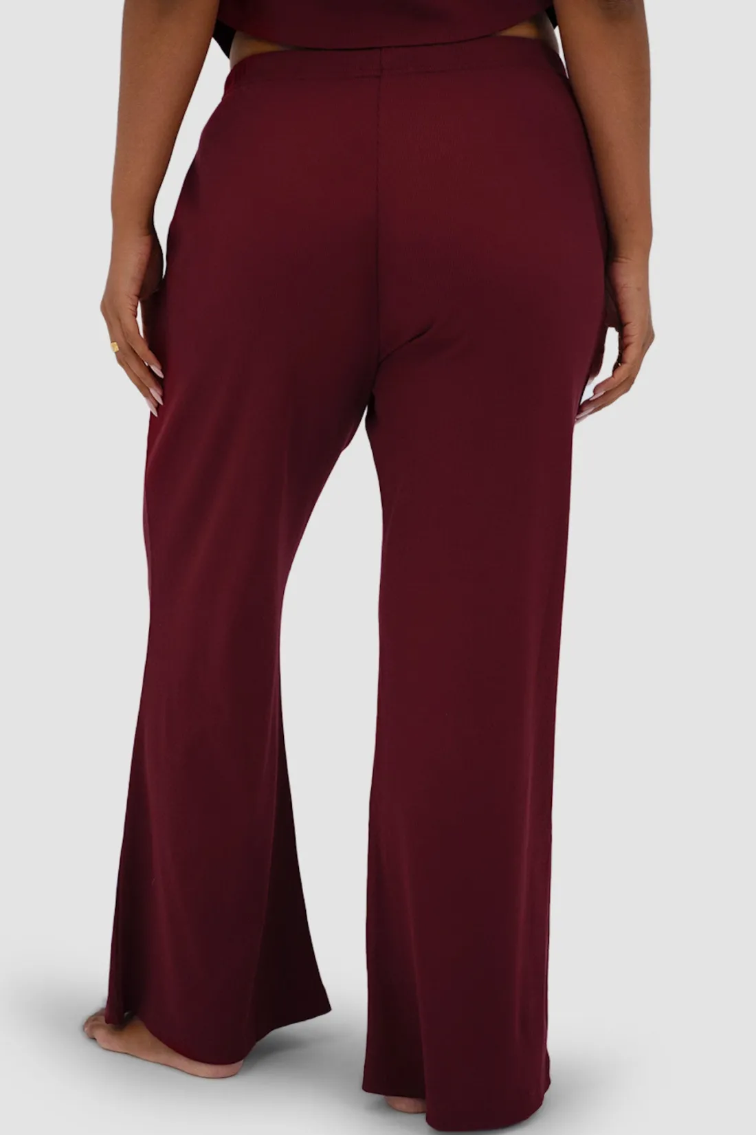 rayln_rib_pants_wine_11.webp Fayt Sets | RAYLN RIB PANTS WINE