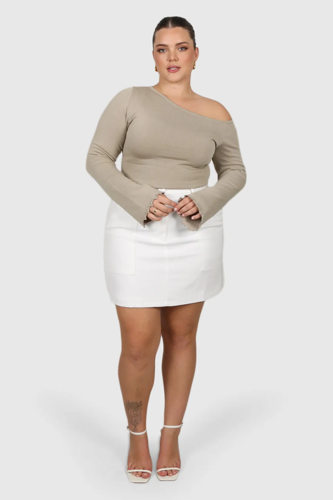 rylie_knit_top_ecru_4.webp Fayt Tops | RYLIE KNIT TOP ECRU