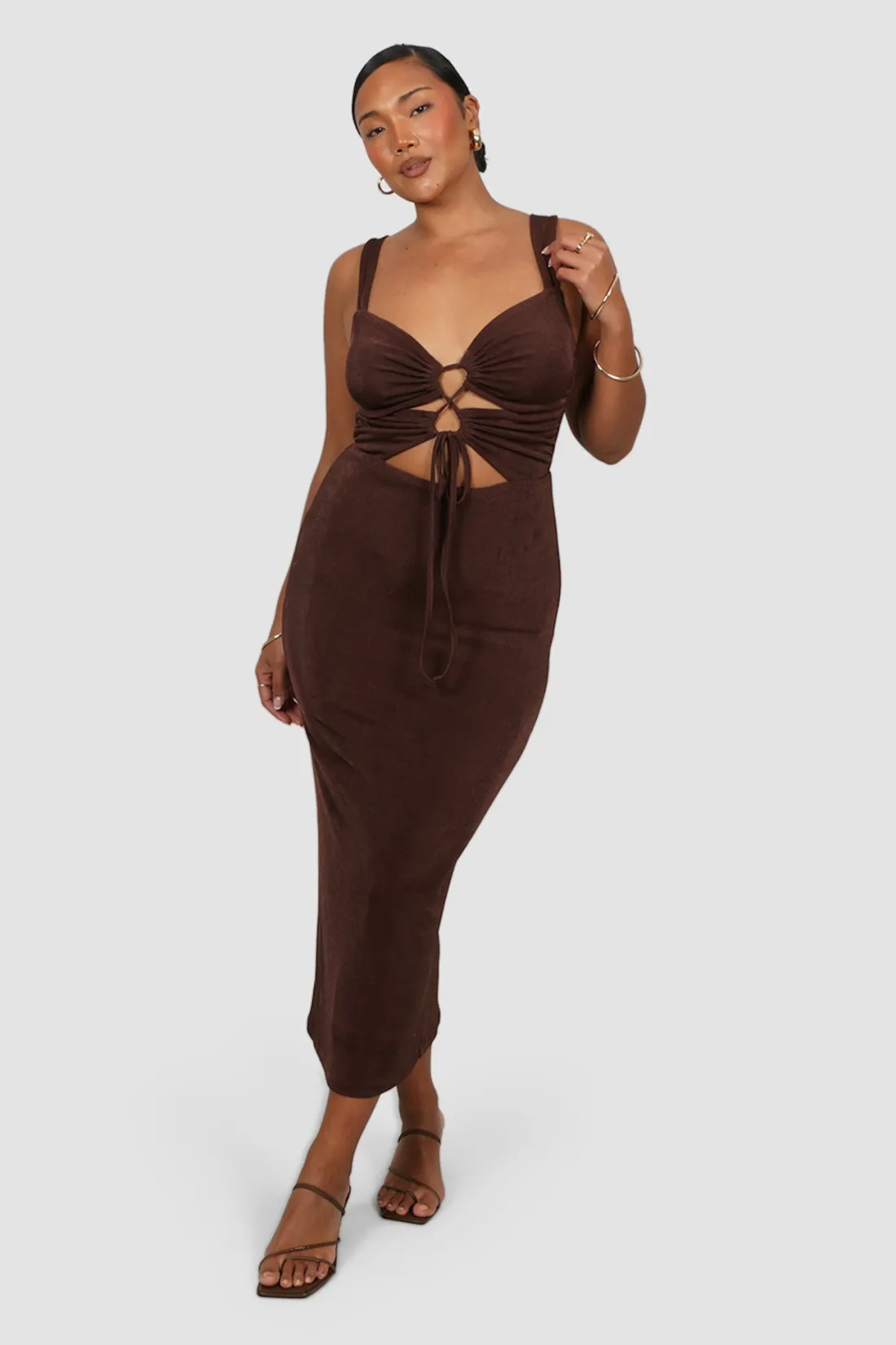 sascha_dress_espresso_3.webp Fayt Dresses | Dresses | SASCHA DRESS ESPRESSO