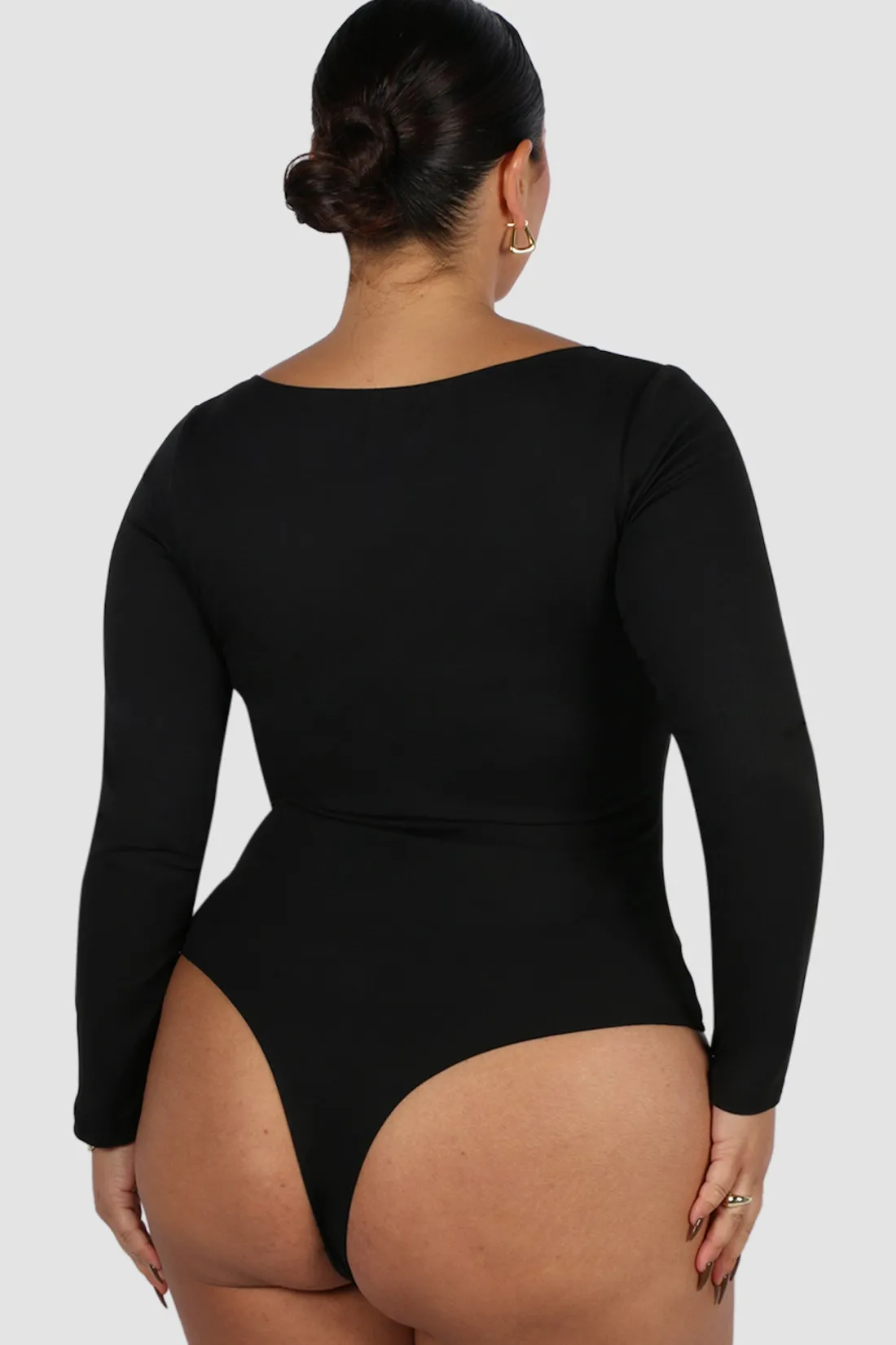 scoop_neck_bodysuit_black_5.webp Fayt Tops | SCOOP NECK BODYSUIT BLACK