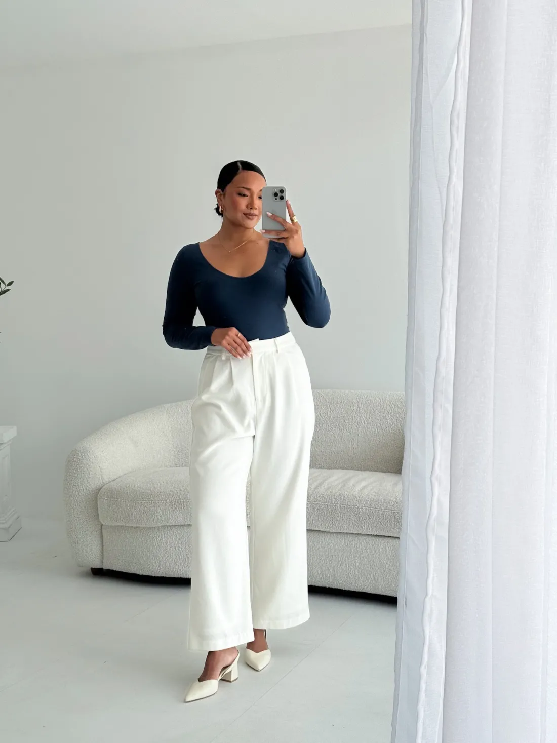 Fayt Tops | SCOOP NECK BODYSUIT DEEP TEAL