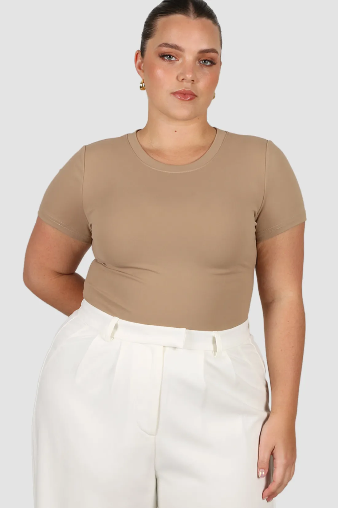 ss_bodysuit_coffee_2.webp Fayt Tops | S/S BODYSUIT COFFEE