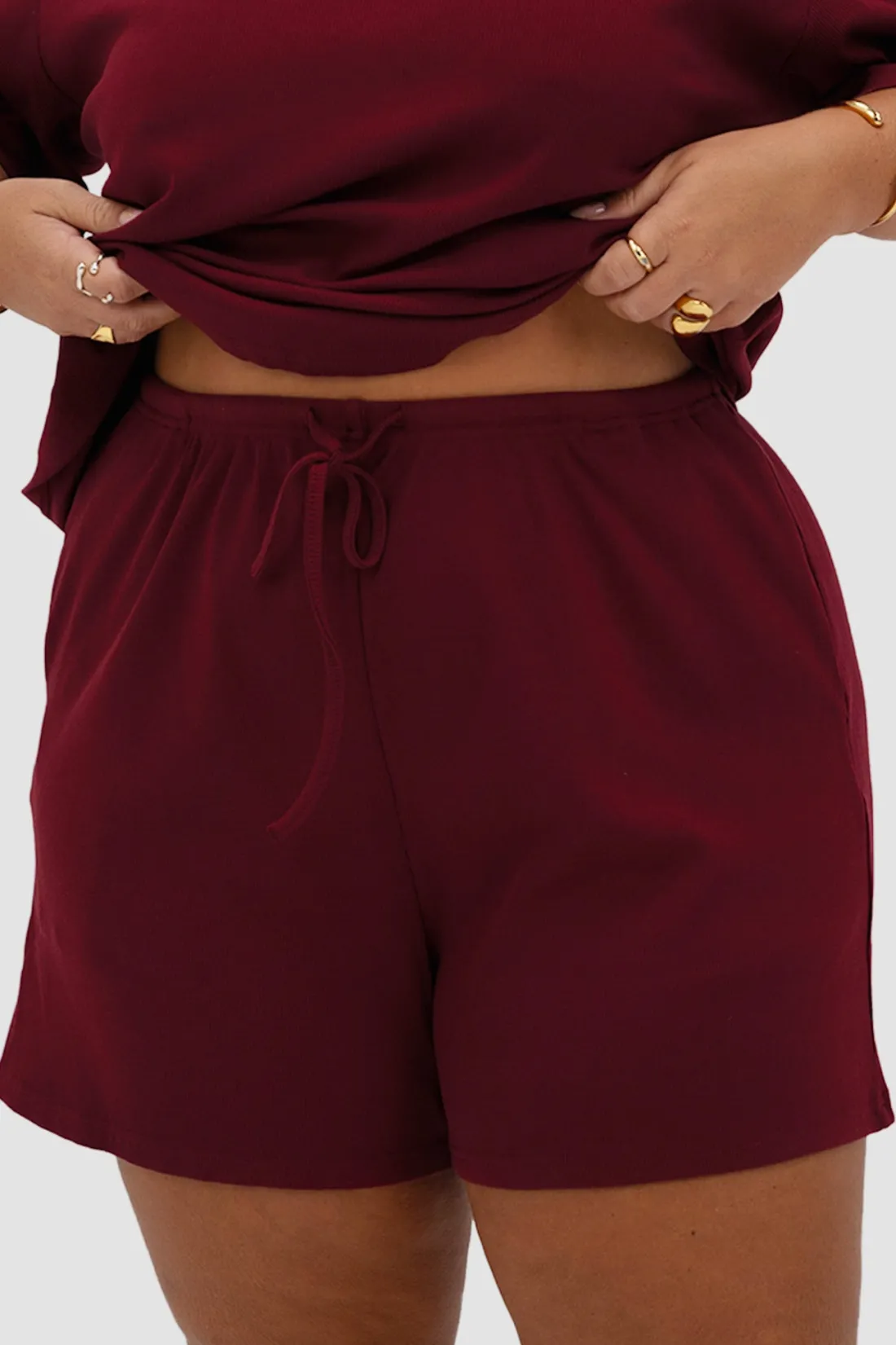 torla_rib_shorts_wine_3.webp Fayt Sets | TORLA RIB SHORTS WINE
